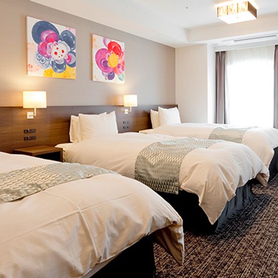 Bedroom view of Hotel Gran Ms Kyoto