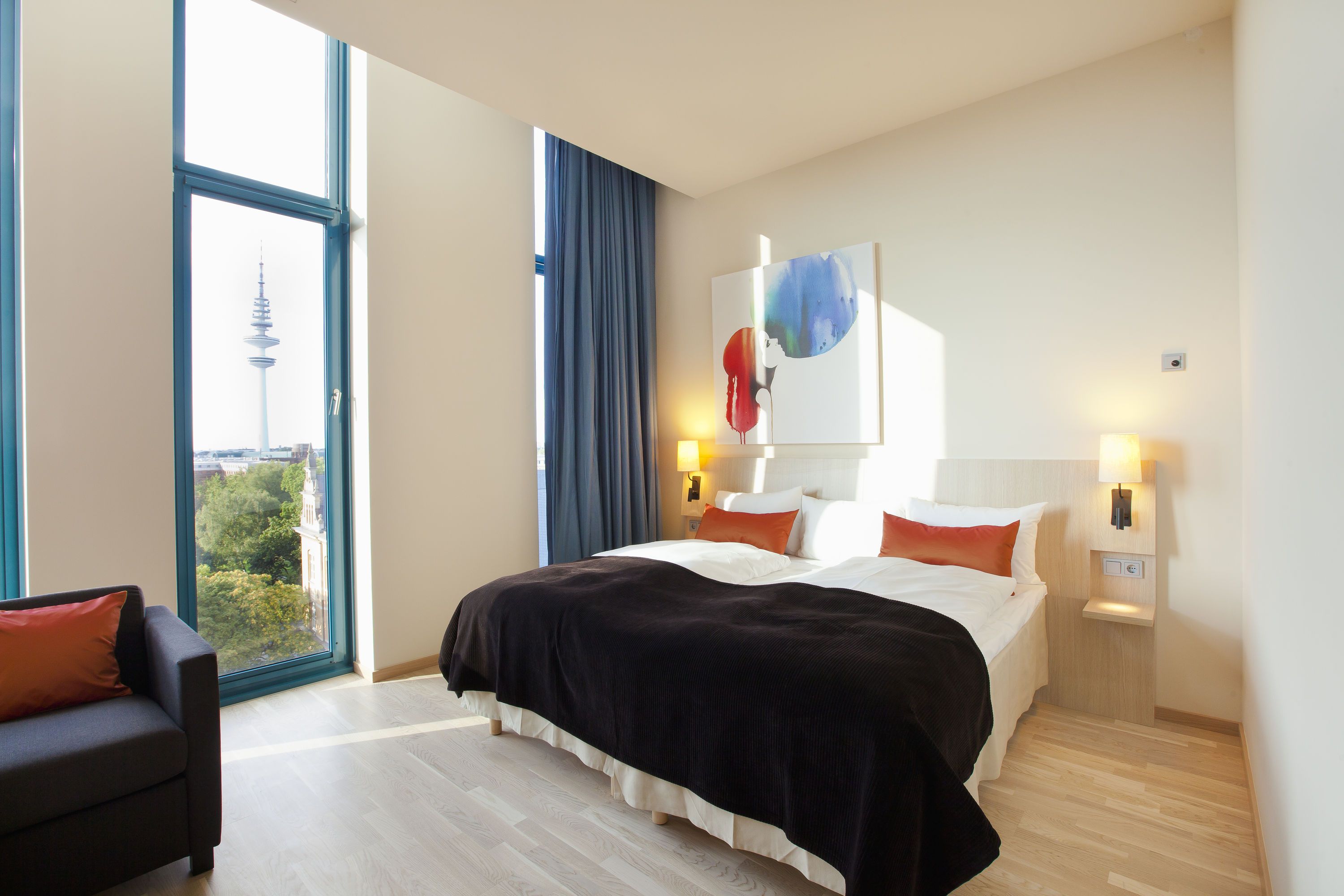 Scandic Hamburg Emporio - Hamburg - Schlafzimmer