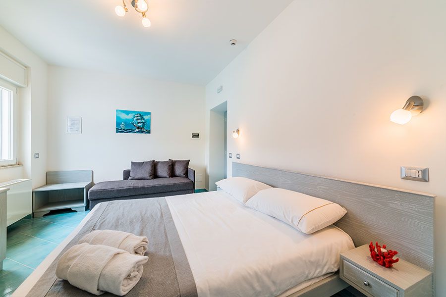 Hotel Corallo Circeo - San Felice Circeo - Schlafzimmer