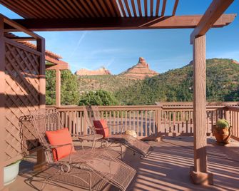 Sedona Views Bed and Breakfast - Sedona - Balcón