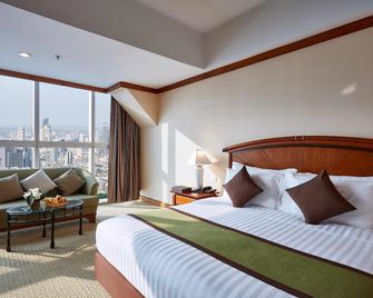 Baiyoke Sky Hotel - Băng Cốc - Phòng ngủ