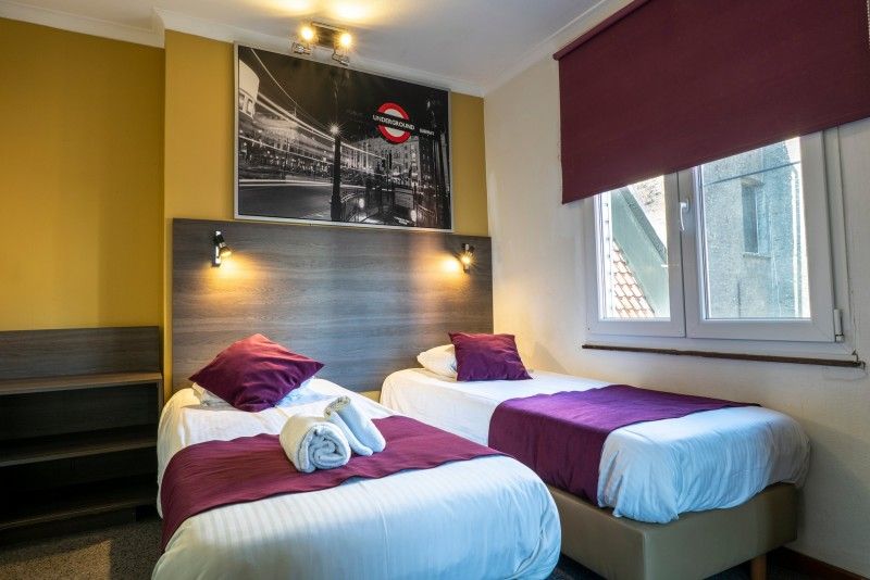 Flandria Hotel - גאנט - חדר שינה