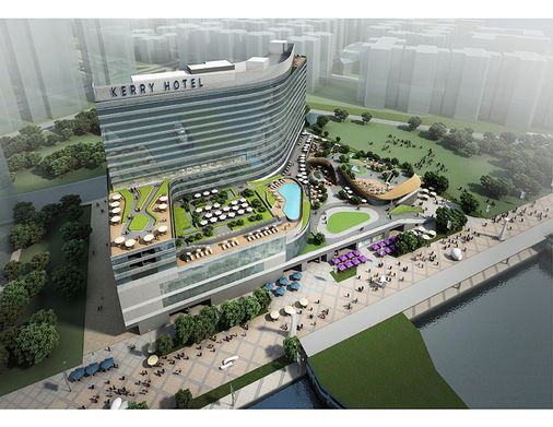 香港嘉里酒店 - 香港 - 建築