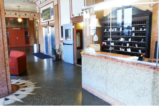 Riviera Hotel - Newark - Recepción