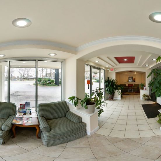 Lobby view of Key West Inn - Newport News