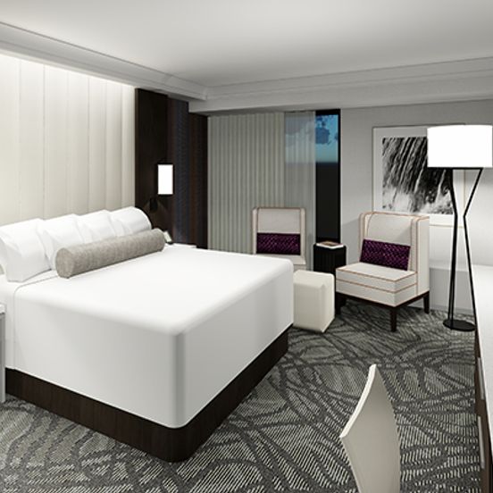 Bedroom view of J Resort