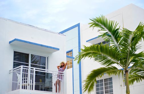 เพสทานา เซาธ์ บีช อาร์ตเดโค ไมอามี - ไมอามีบีช - ระเบียง