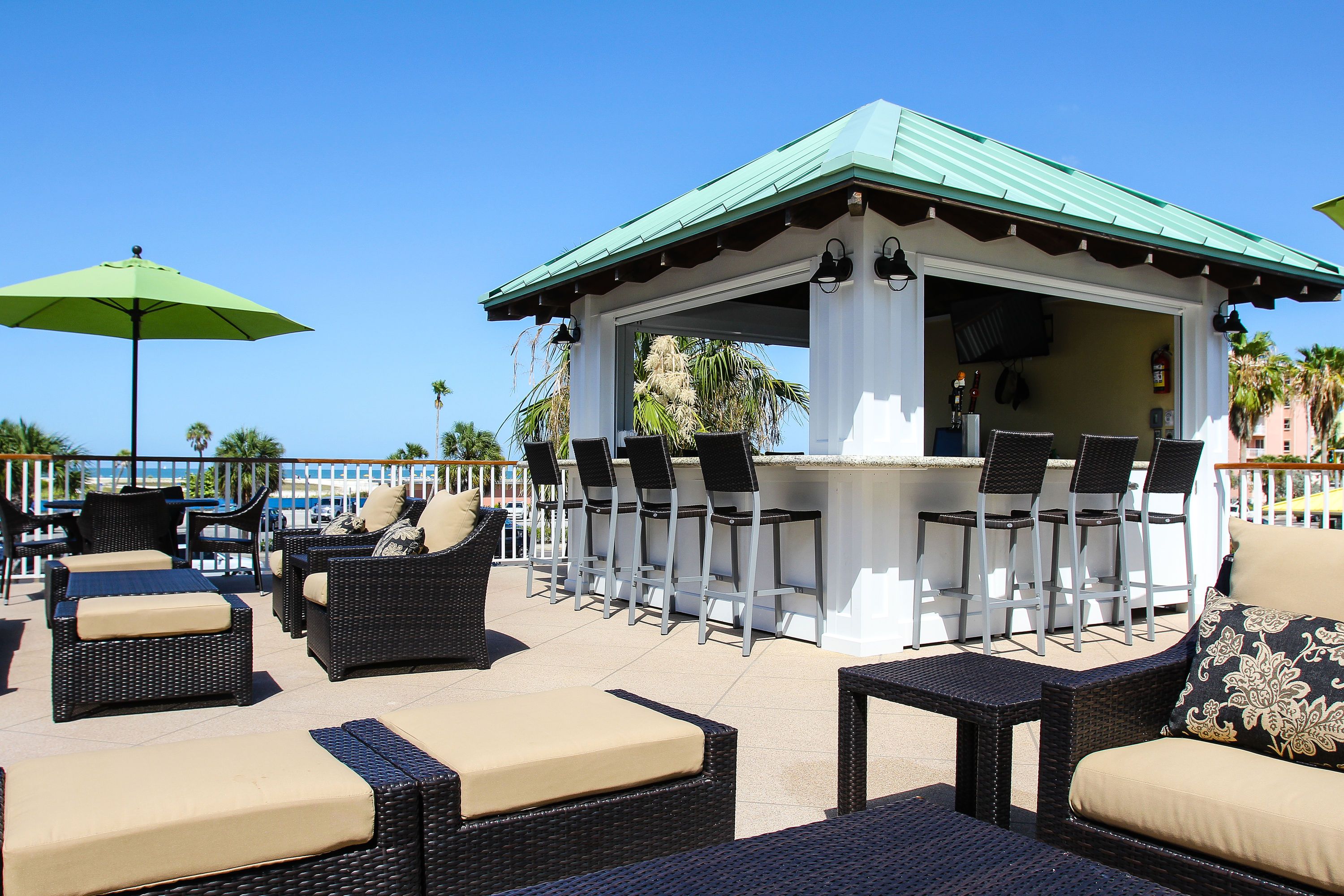 Treasure Island Hotel and Marina - טרז'ר איילנד - פטיו