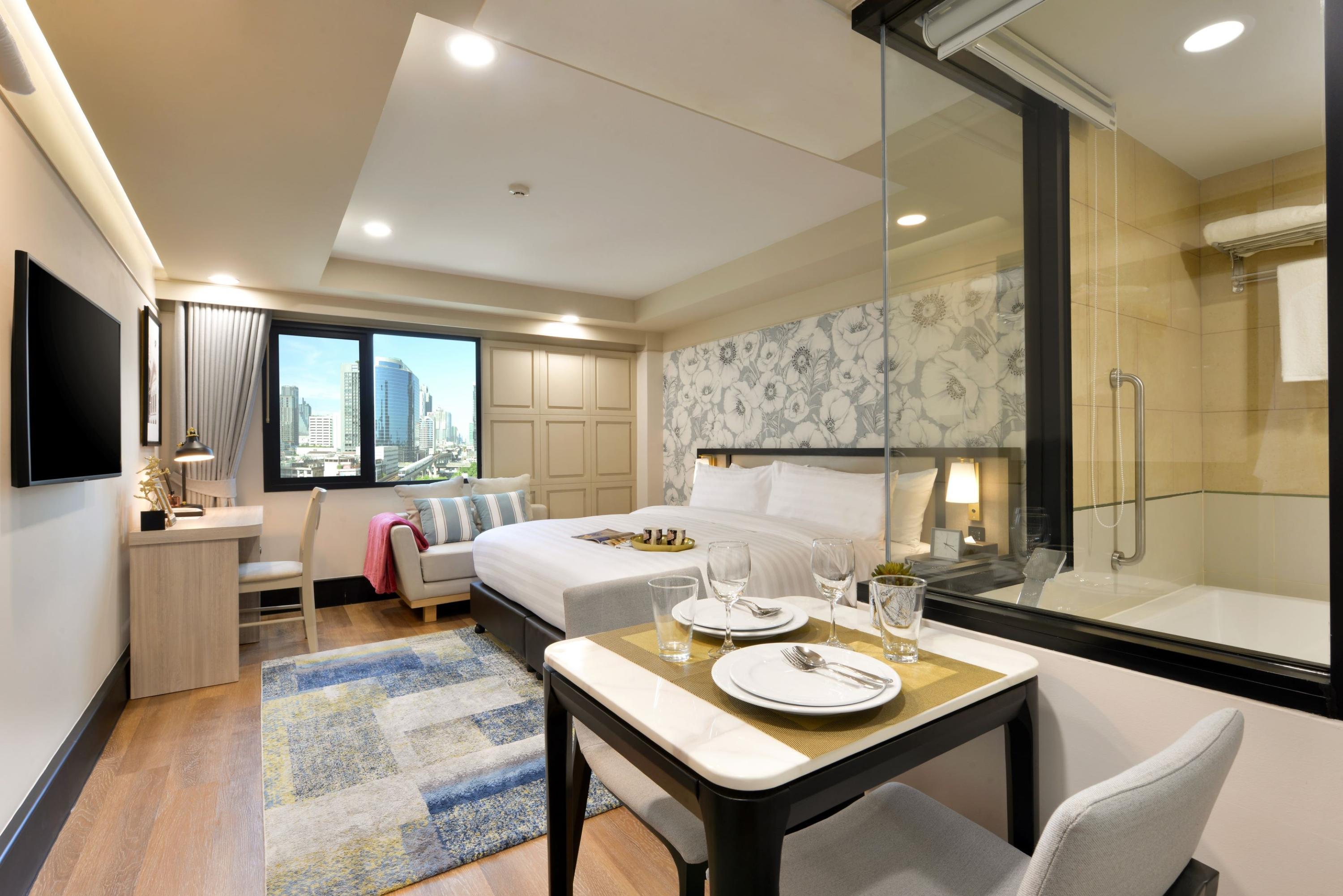 スクンビット最高レベルの眺望が魅力！ スクンビット24の超人気サービスアパートアパート「Oakwood Suites Bangkok」 |  スクンビッター