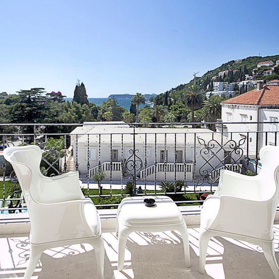 Balcony view of Grand Hotel Park