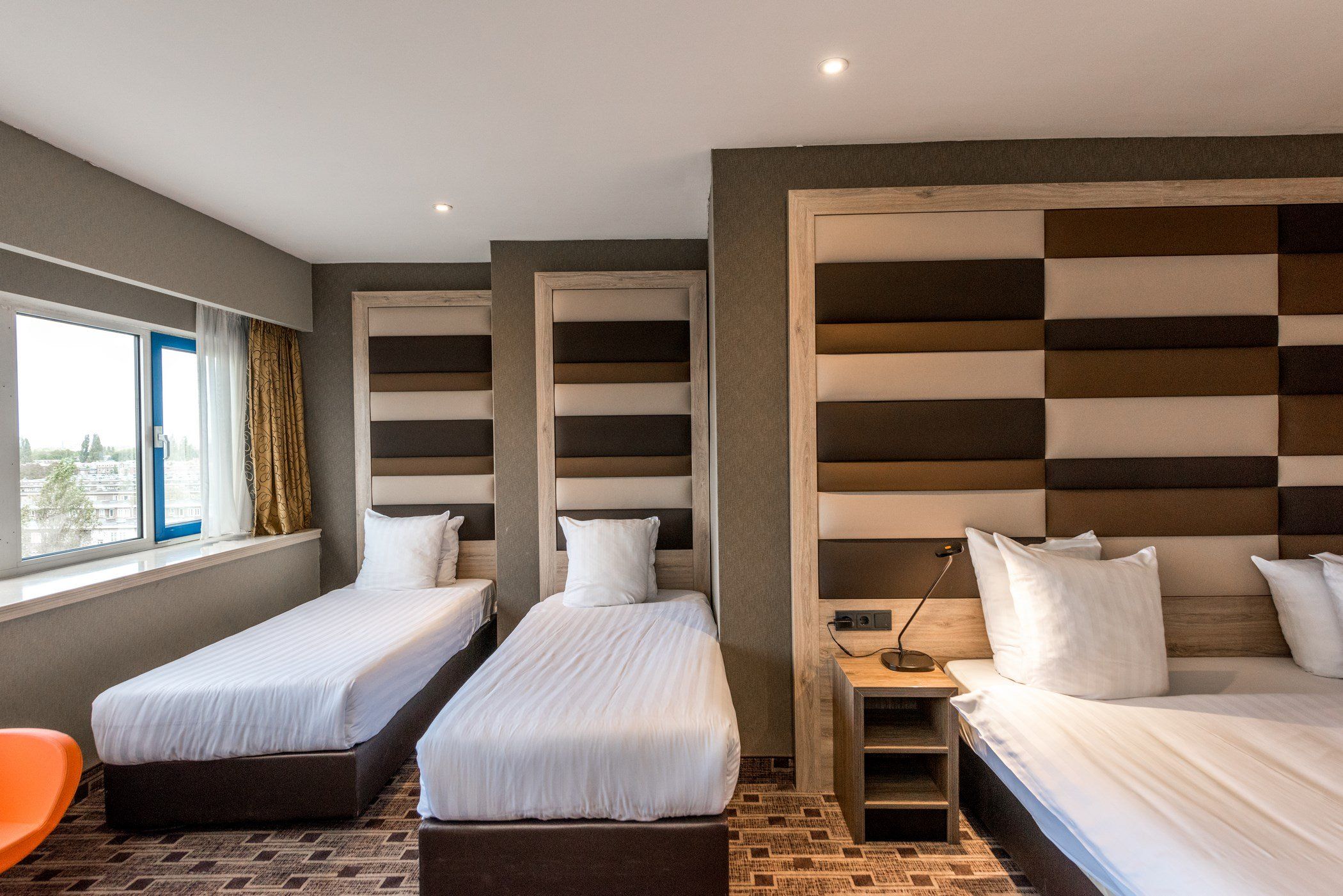 بست ويسترن فندق بلو تاور - امستردام - غرفة نوم