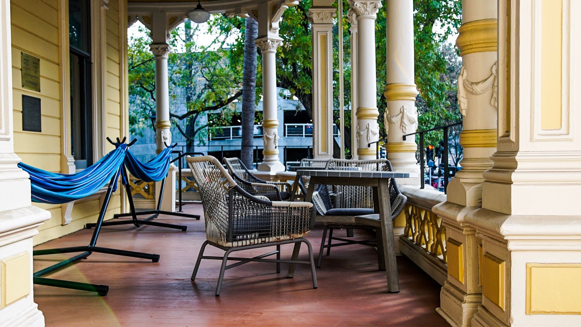 Hi Sacramento Hostel - Sacramento - Patio