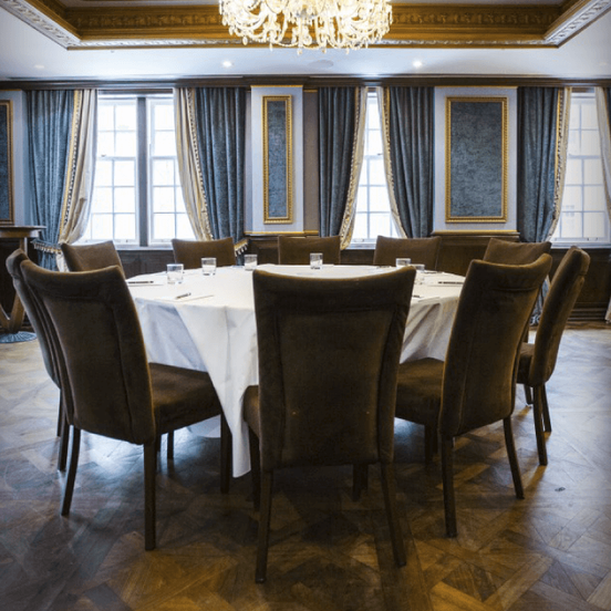 Conference room view of Windsor Arms Hotel