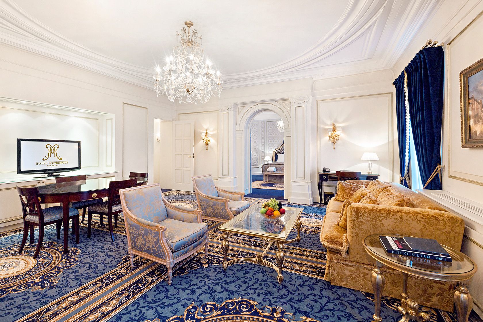 Hotel Metropole - Bruksela - Pokój dzienny