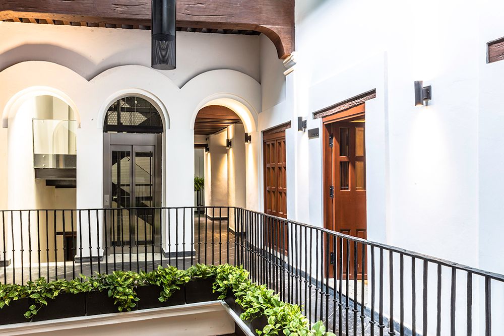 Patio view of Domingo Santo Hotel Boutique