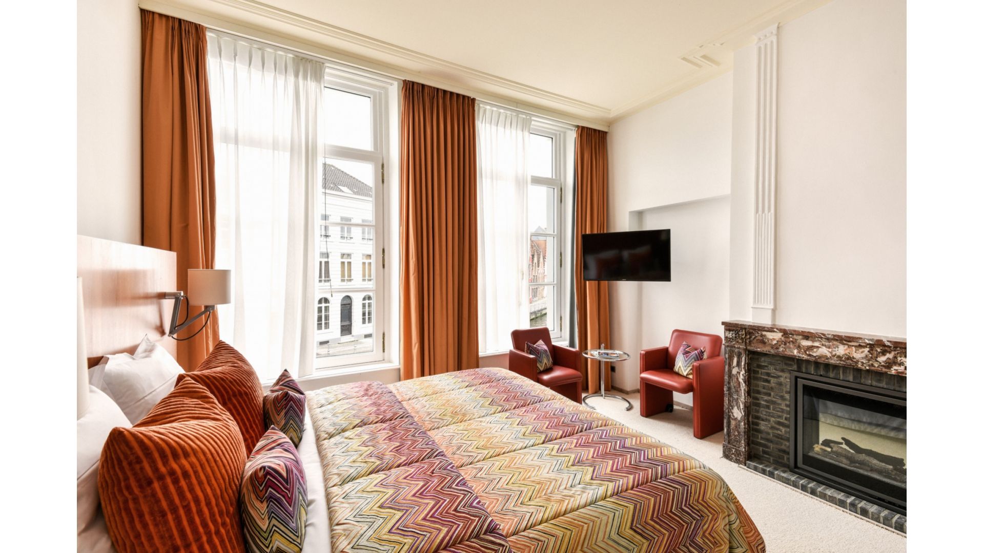 Hotel Van Cleef - บรูจส์ - ห้องนอน