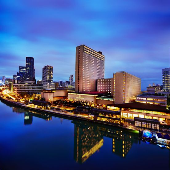 Outdoors view view of RIHGA Royal Hotel Osaka