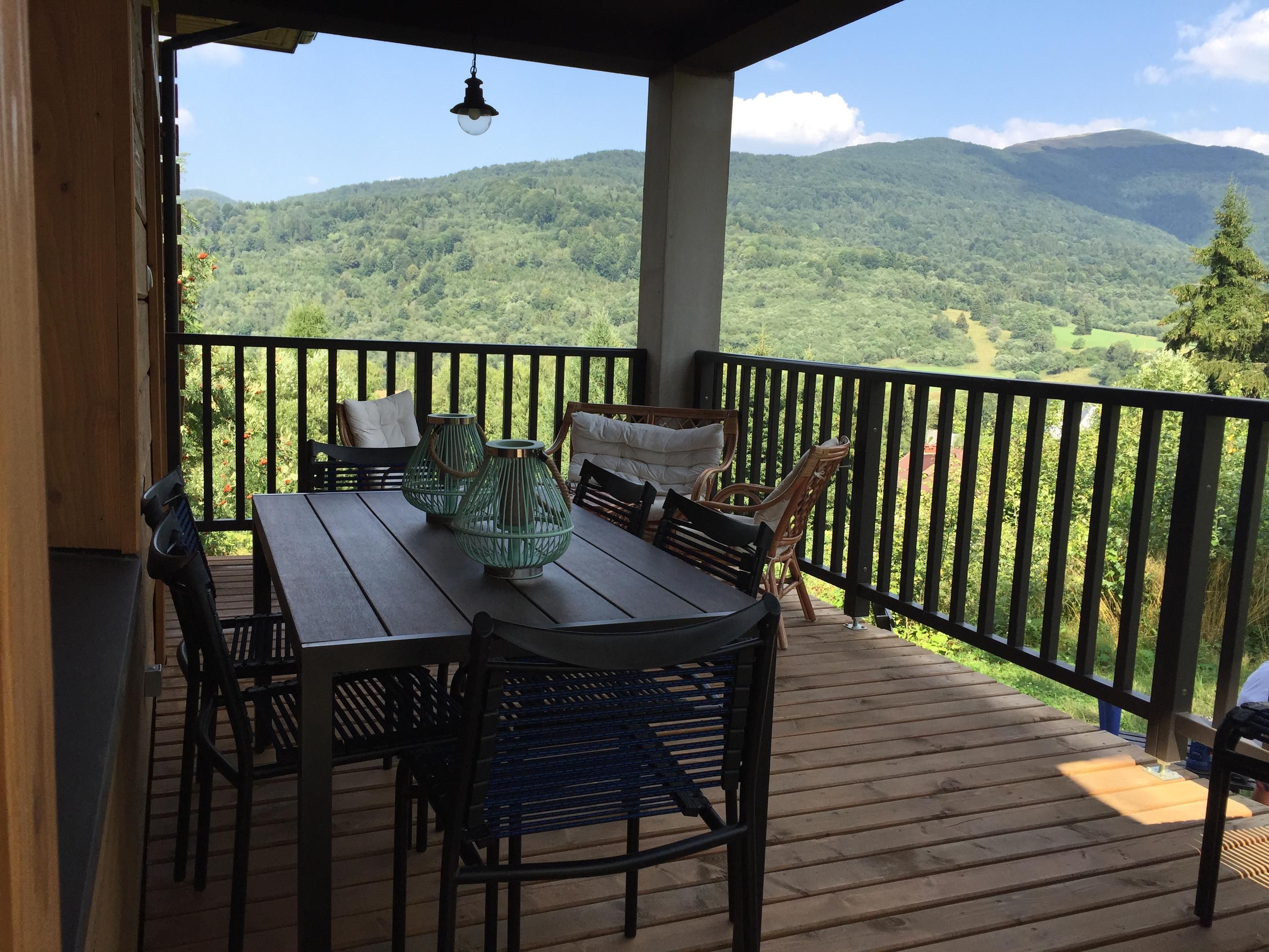 Bojkowa Chata - Smerek - Balkon