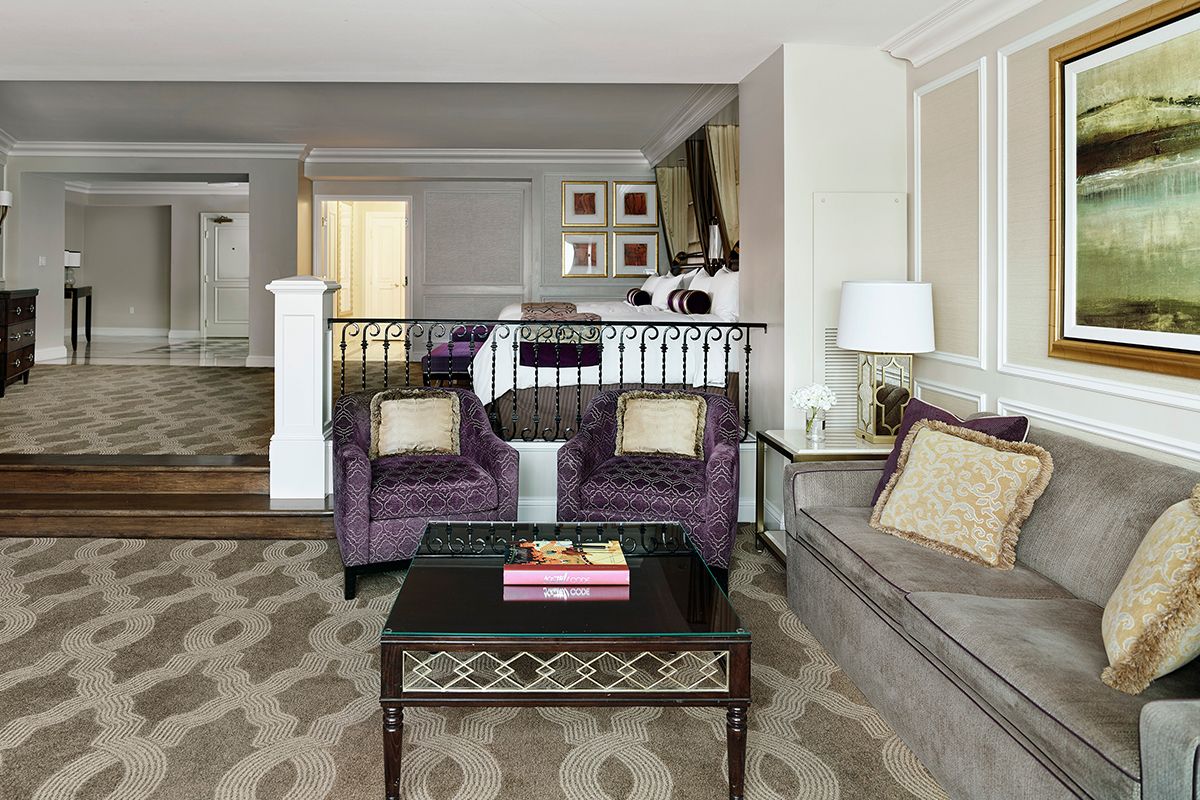 Vista Sala de estar de null situado en null. Imagen proporcionada por Información oficial del hotel