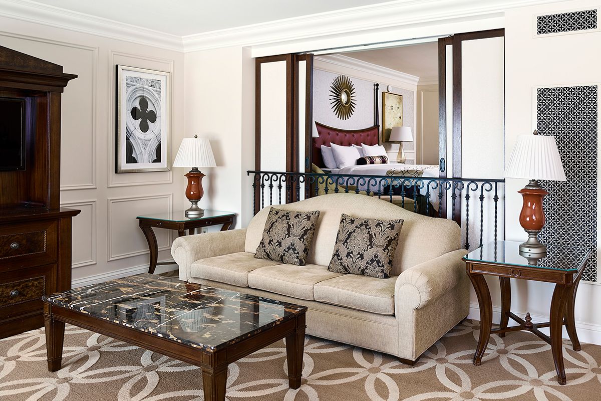 Wohnzimmer von null in null. Foto: Offizielle Hotelinformationen