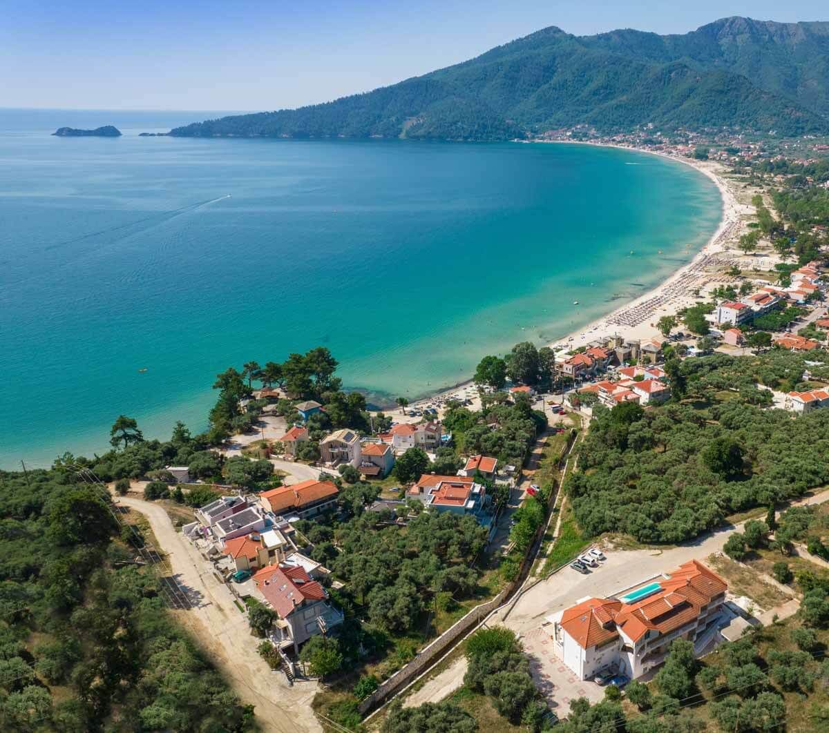 Sunny Hotel Thassos - Chrisi Ammoudia - Außenansicht