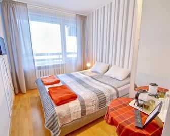 Pensjonat Grań - קארפאץ - חדר שינה