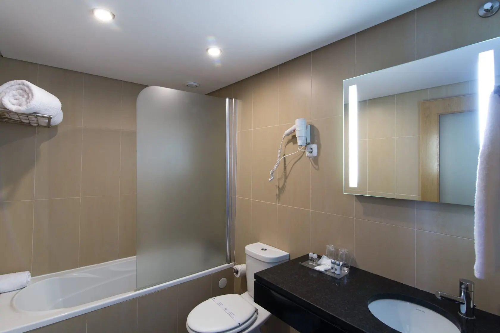 Bathroom view of null, located in null. Image provided by Official Hotel Information