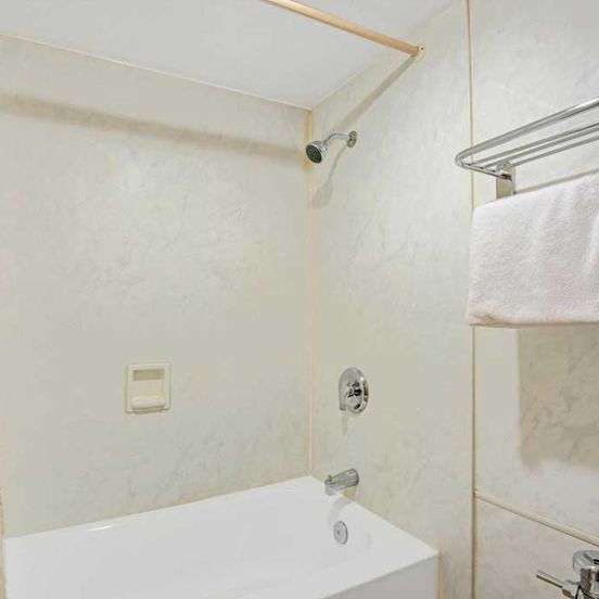 Bathroom view of Knights Inn Wheeling