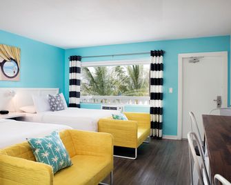 فورتونا هوتل - فورت لاودردال - غرفة نوم