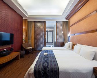 Bali Nature Spa Hot Spring Resort - טאיצ'ונג - חדר שינה