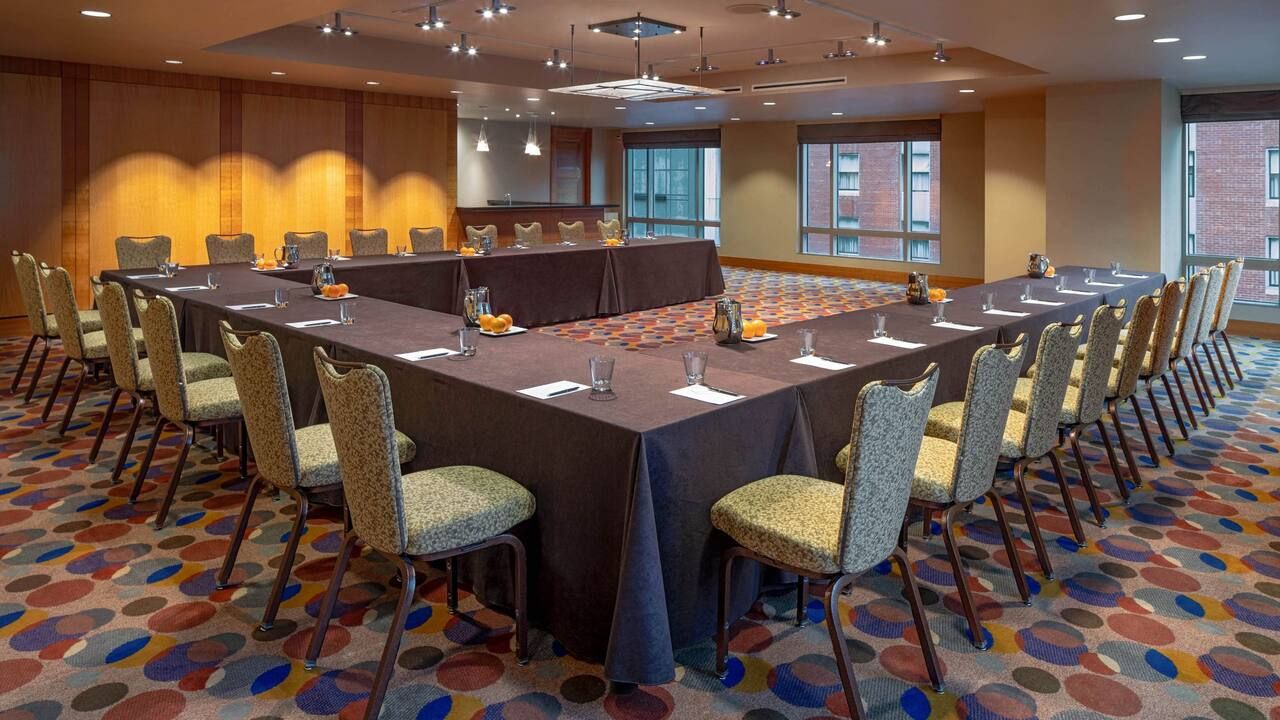 Conference room view of Grand Hyatt Seattle