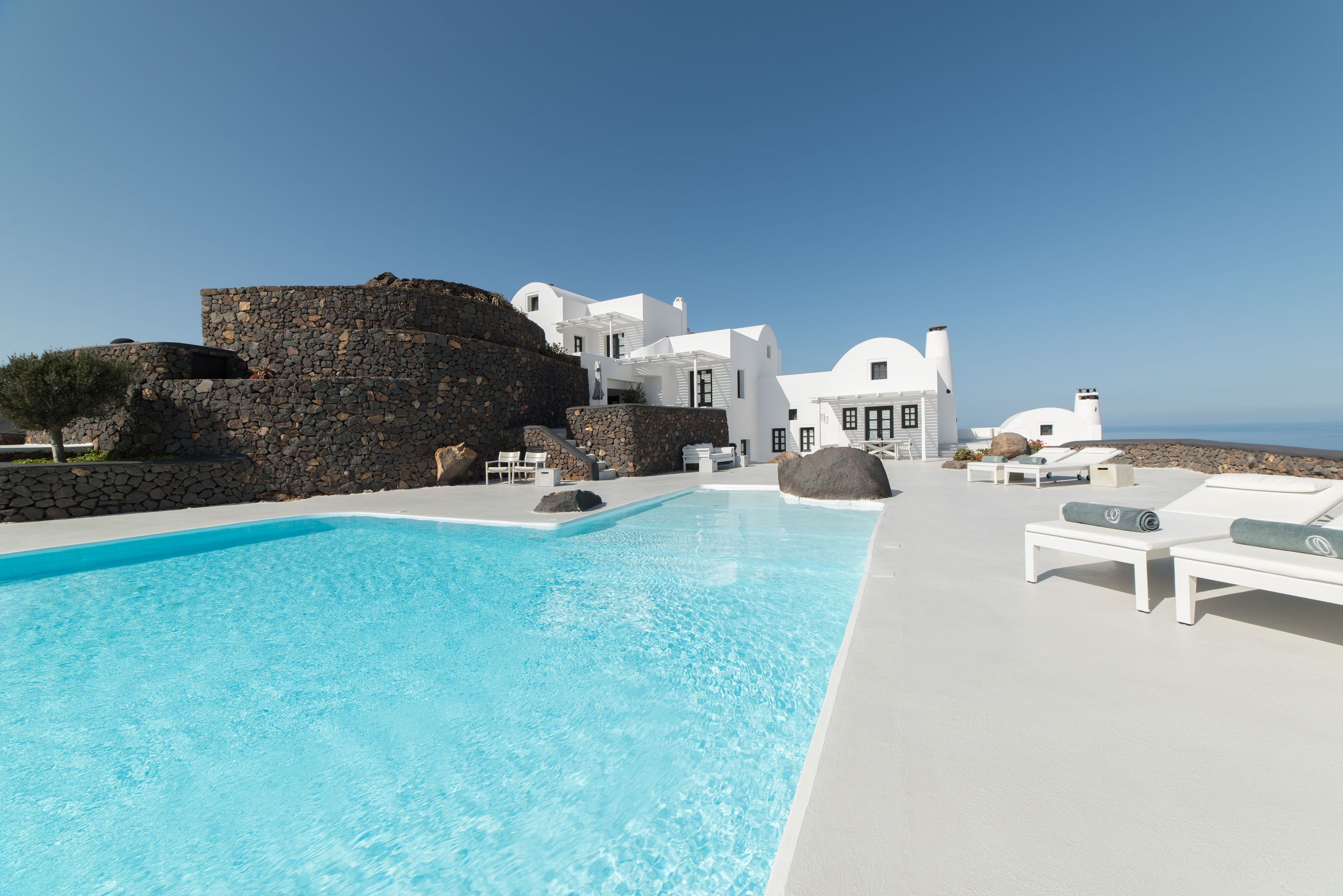 Aenaon Villas - Imerovigli - Pool