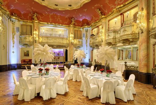 Grand Hotel Bohemia - Praga - Sala de banquetes
