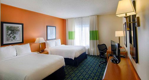 Fairfield Inn & Suites by Marriott Newark Liberty Int'l Airport - Newark - Soveværelse
