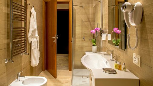 Hotel San Paolo Roma - Rom - Bad