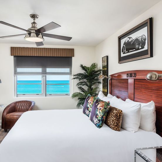 Bedroom view of National Hotel, An Adult Only Oceanfront Resort