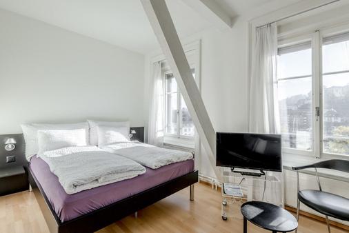 The Tourist City & River Hotel Lucerne - Lucerne - Bedroom