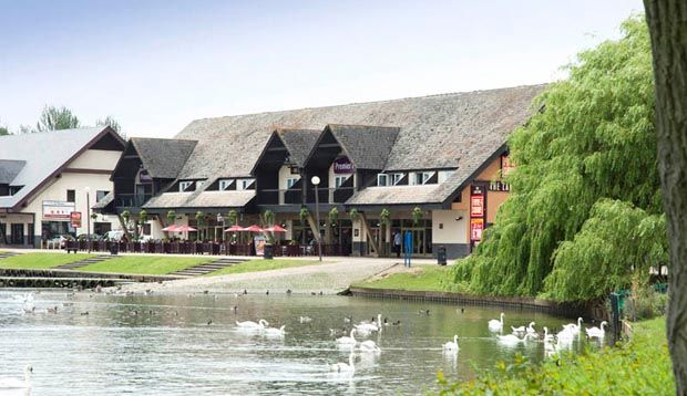 Premier Inn Milton Keynes Willen Lake from Milton Keynes