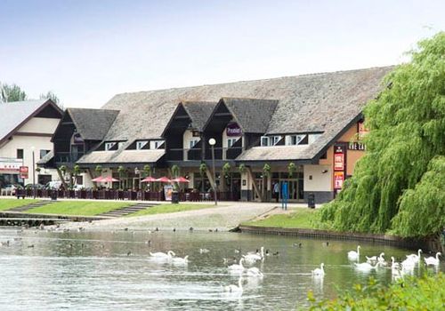 Premier Inn Milton Keynes Willen Lake from Milton Keynes