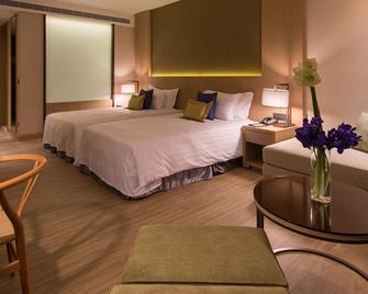 جولدن ليك هوتل - Jinhu Township - غرفة نوم