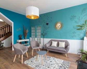 Hotel Au Pavillon Bleu - Lourdes - Sala de estar