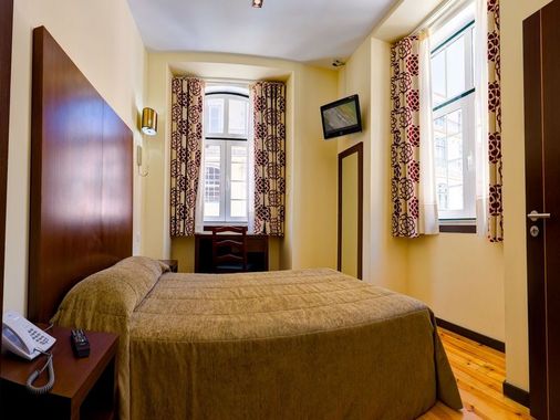Hotel Duas Nacoes - Lissabon - Schlafzimmer