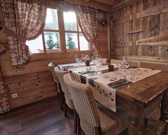 Chalet Hôtel du Mont-Charvin & Spa - Crest-Voland - Salle à manger