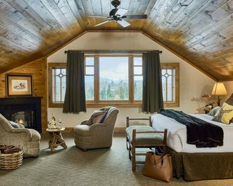 Whiteface Lodge - לייק פלסיד - חדר שינה