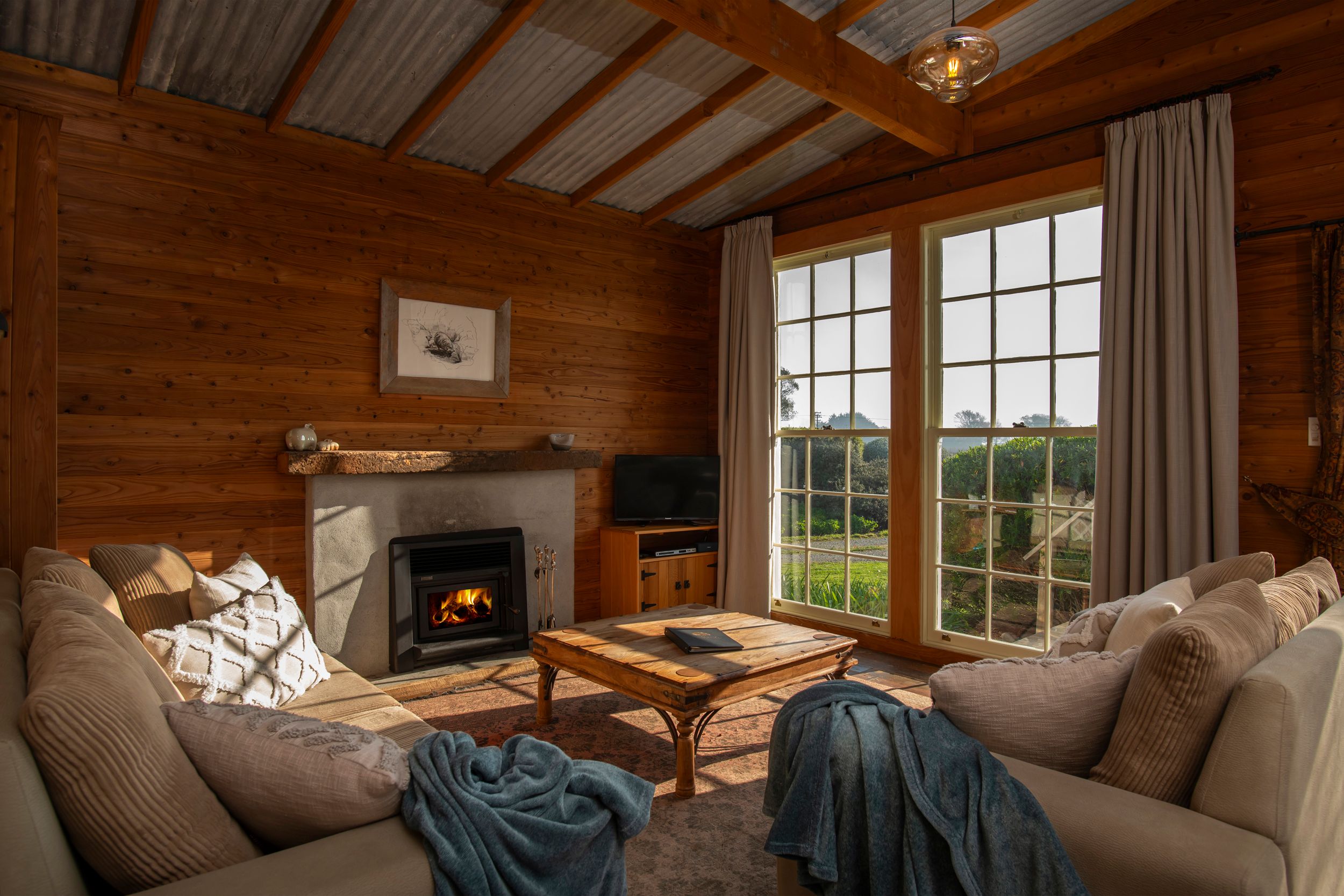 St Leonards Vineyard Cottages - Blenheim - Soggiorno