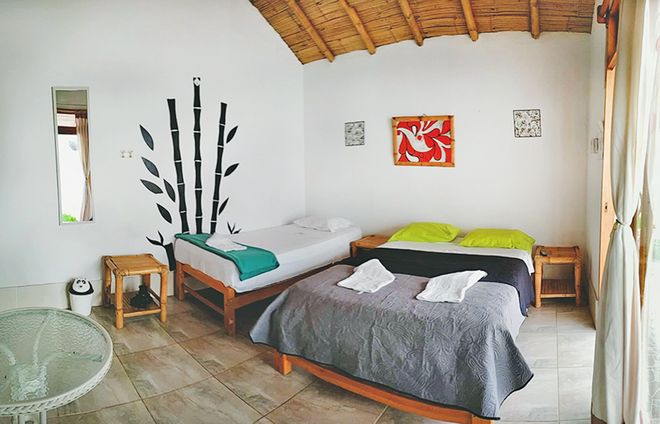 푸에르토 뱀부 - 만코라 - 침실