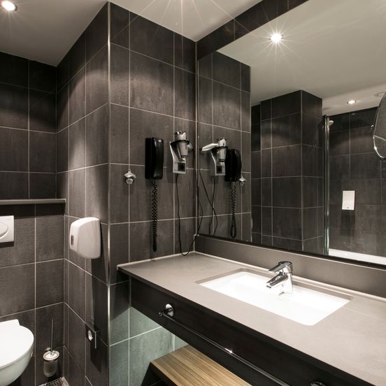 Bathroom view of Eden Hotel Amsterdam