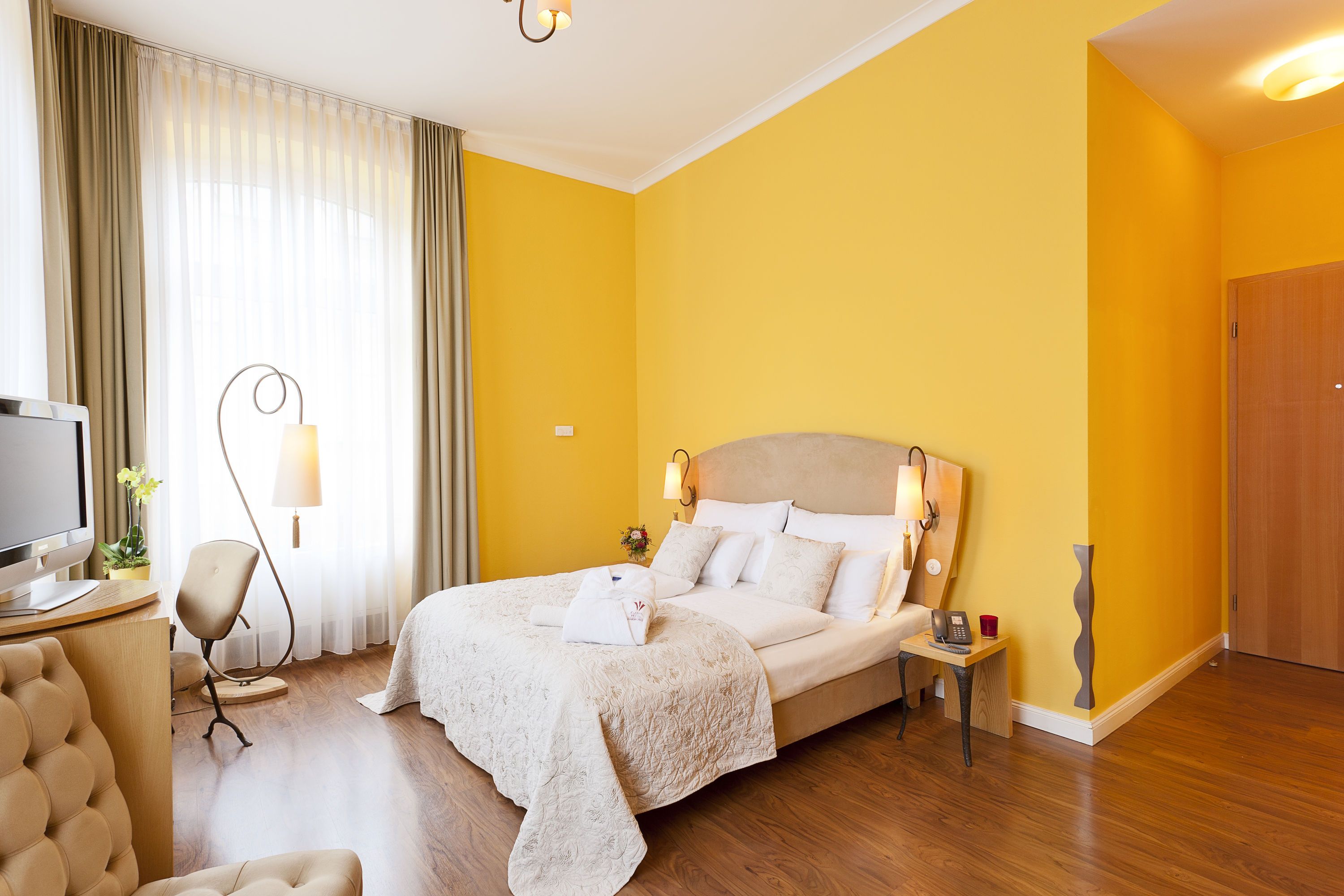 클래식 호텔 하르모니에 - 쾰른 - 침실