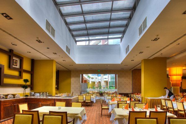 布達佩斯水世界華美達渡假酒店 - 布達佩斯 - 布達佩斯 - 餐廳