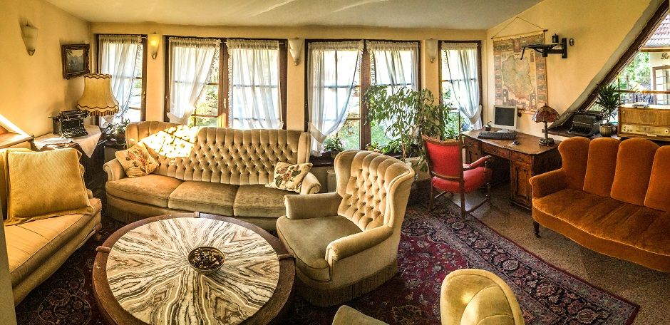 Nad Potokiem - كيرباكز - غرفة معيشة